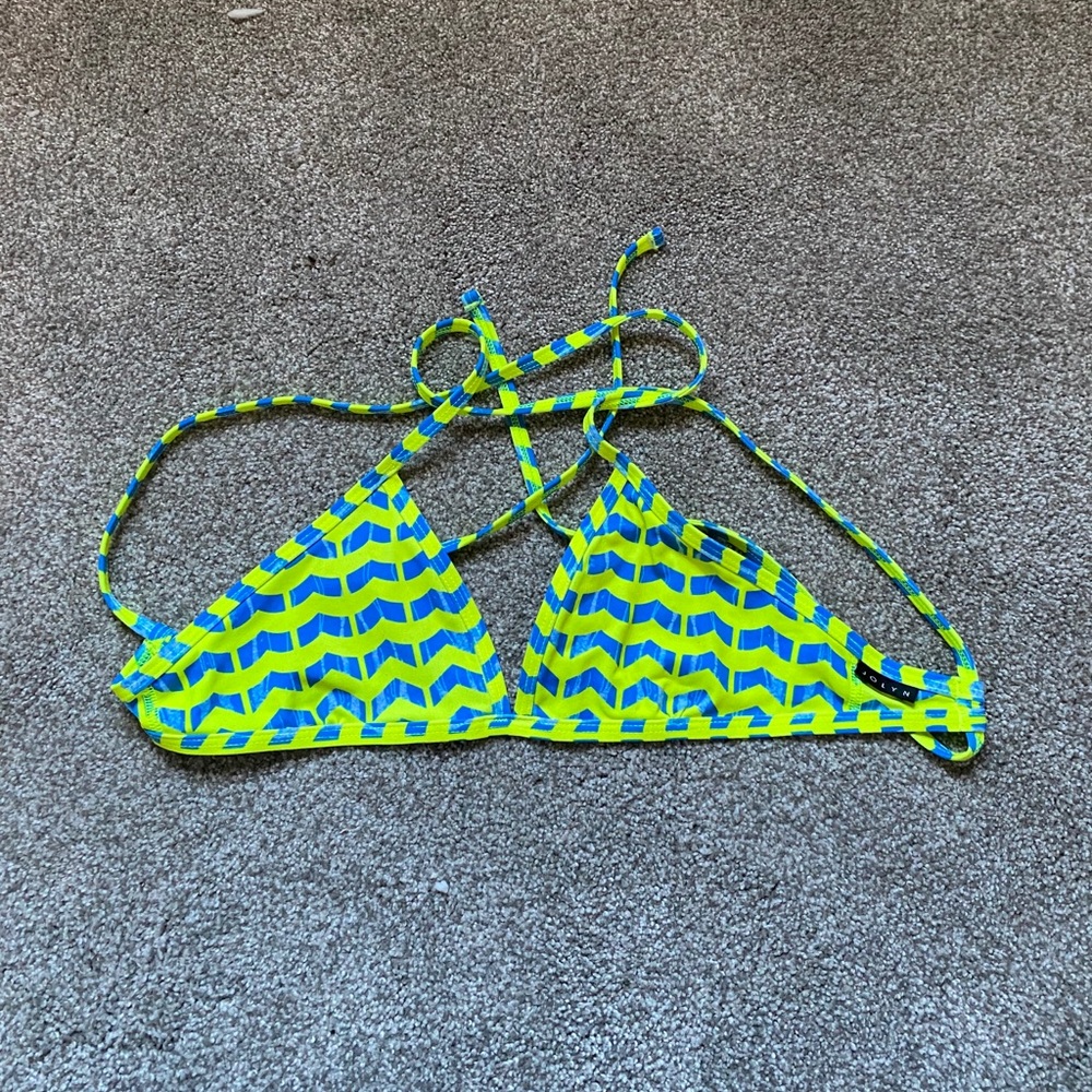 Jolyn tie back triangle top